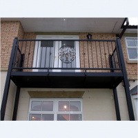 Decorative Wrought iron balcony railing