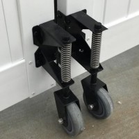 Spring Loaded Steel Swing Gate Wheel