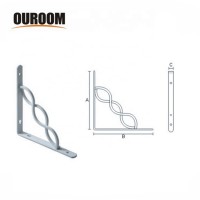 Shelf Bracket Wrought Iron Bracket for Shelf Steel Bracket