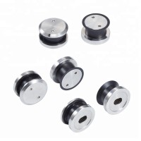 Factory price connector fittings glass holder, stainless steel 304 glass standoff