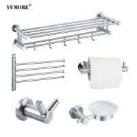 Promotion metal paper holders wall mounted stainless steel 304 toilet bathroom accessories