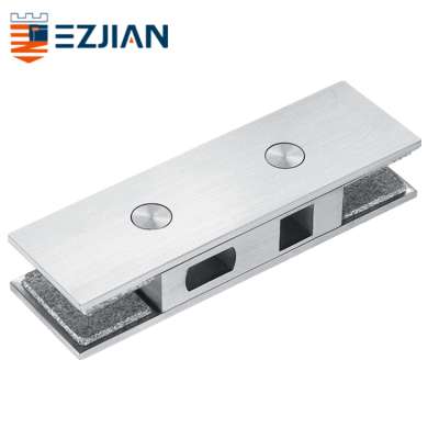 Glass door patch fitting glass clamp hardware