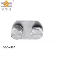 Stainless Steel Polished Finished Bathroom Glass Clamp Clips