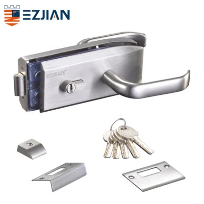 Retangular shape lock for Frameless Glass Door Single Lock Glass Central Lock