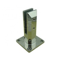 Fashional high-end floor mounted glass railing clamp